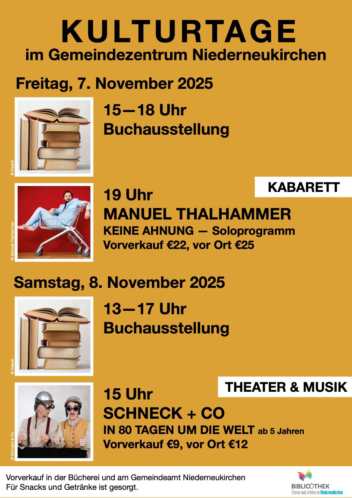 Plakat Kulturtage 2025